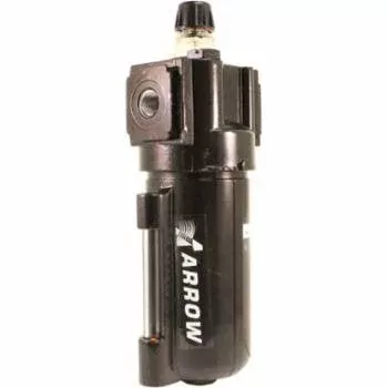 Arrow Pneumatics 1/2" Air Lubricator with Metal Bowl - Automatic Tool Lubrication