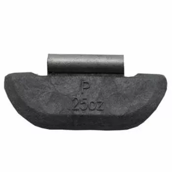 Ascot Plombco PPS025 Plasteel Clip-On Wheel Weight 0.25oz - Box of 25