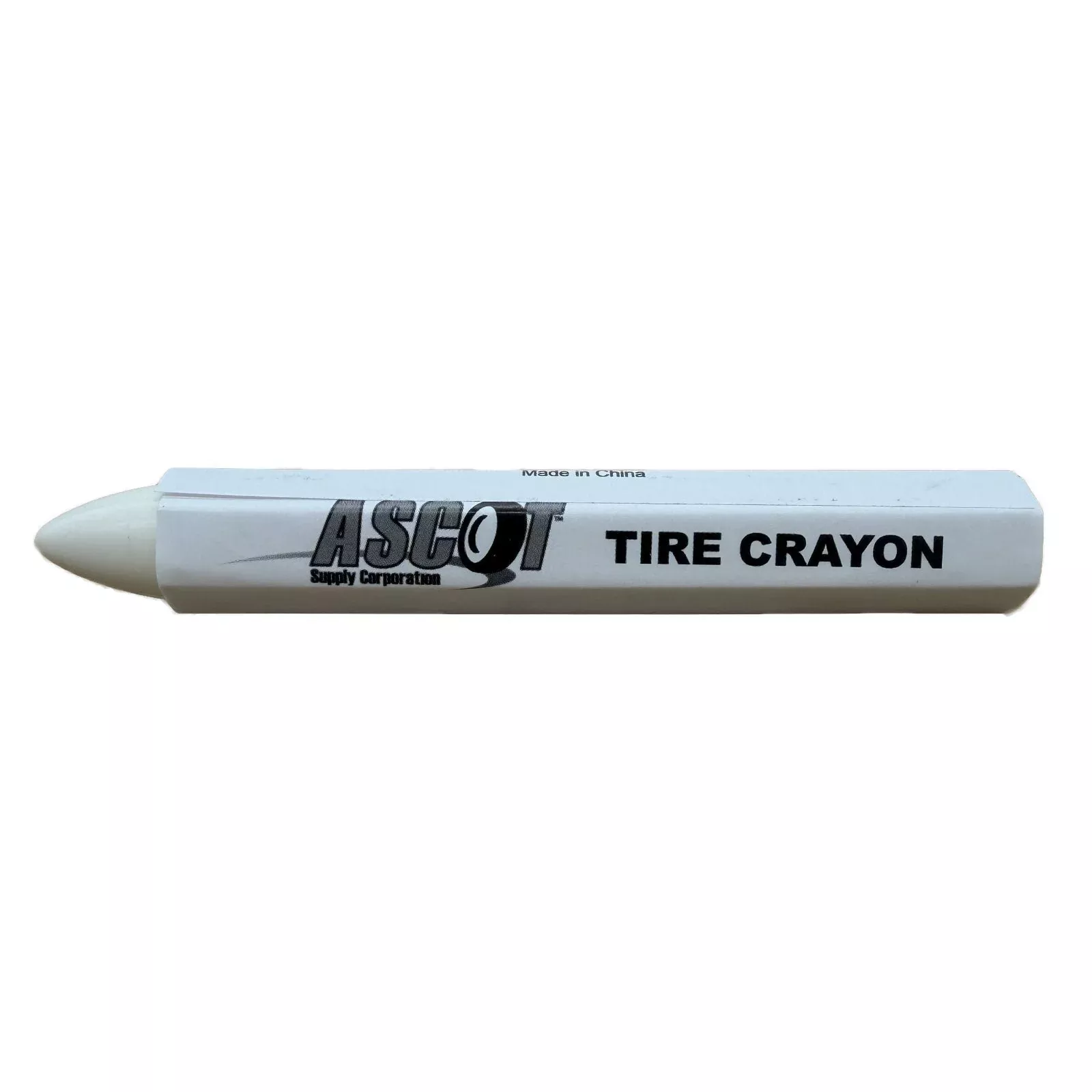 Ascot Tire Marking Crayon - White (Pack of 12)