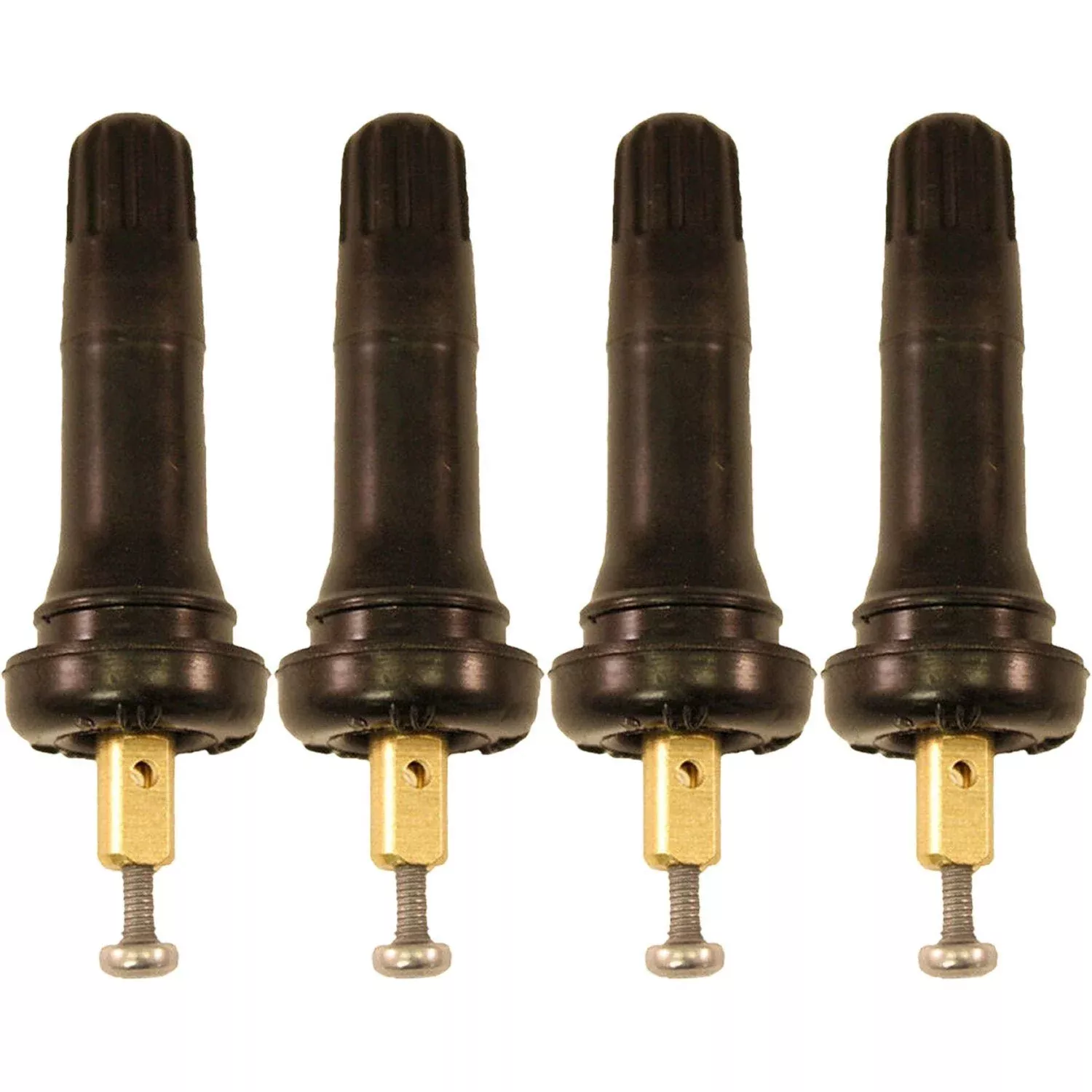 Ascot TPMS Rubber Snap-in Valve Stem for GM Parallel Key Pack of 100