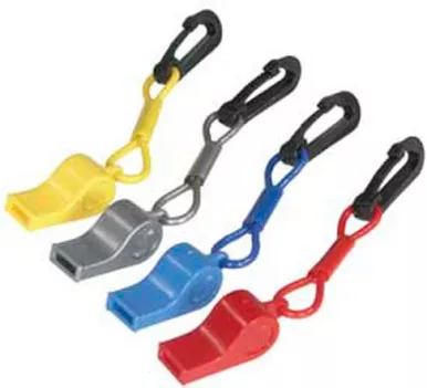 Atlantis Whistle W/Clip (Grey) - A2709C