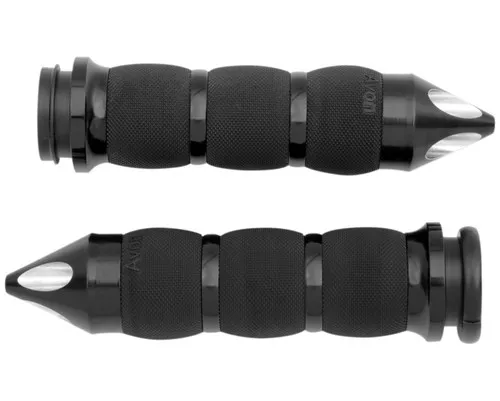 Avon Air Cushion Spike Black Handlebar Grips (AIR-90-AN-FL-SP)