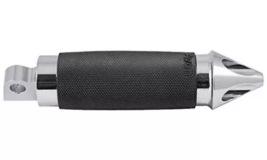 Avon Grips FP-CC-85-CH-SPI Chrome/Black Spike Footpegs