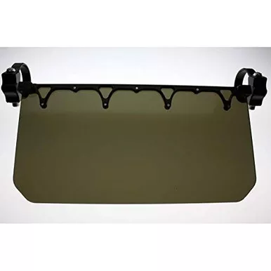 Axia 12" Sun Visor Tinted 2 Clamp Mounts Needed - MODSVT