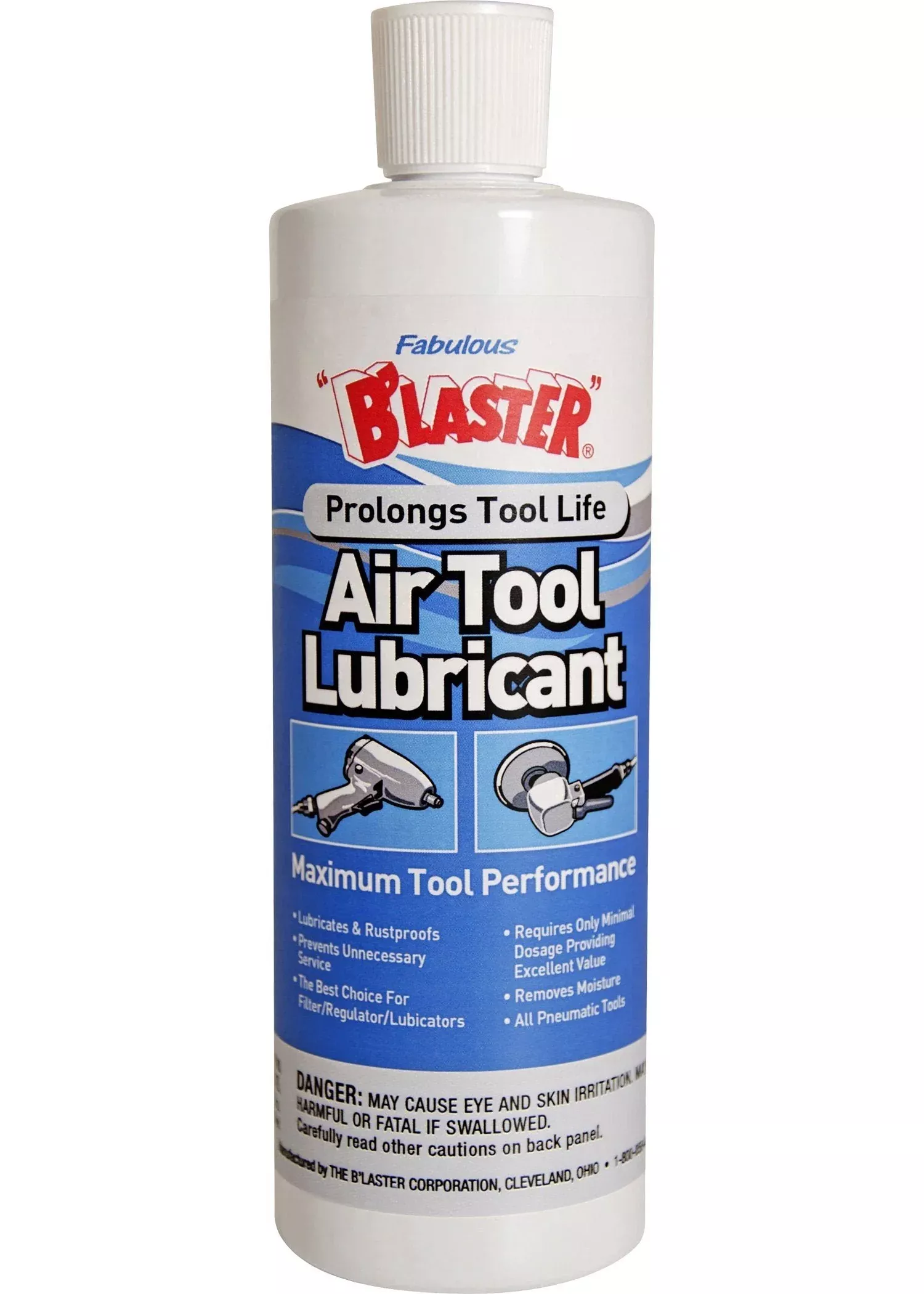 B’laster 16-ATL-12PK Professional Air Tool Lubricant – 16oz Pack of 12