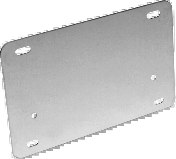 Barnett Stainless Steel Rear Universal Motorcycle License Plate Backing Plate