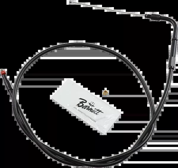 Barnett Stealth Series Throttle Cable - +3" - Dyna/FXR/Softail