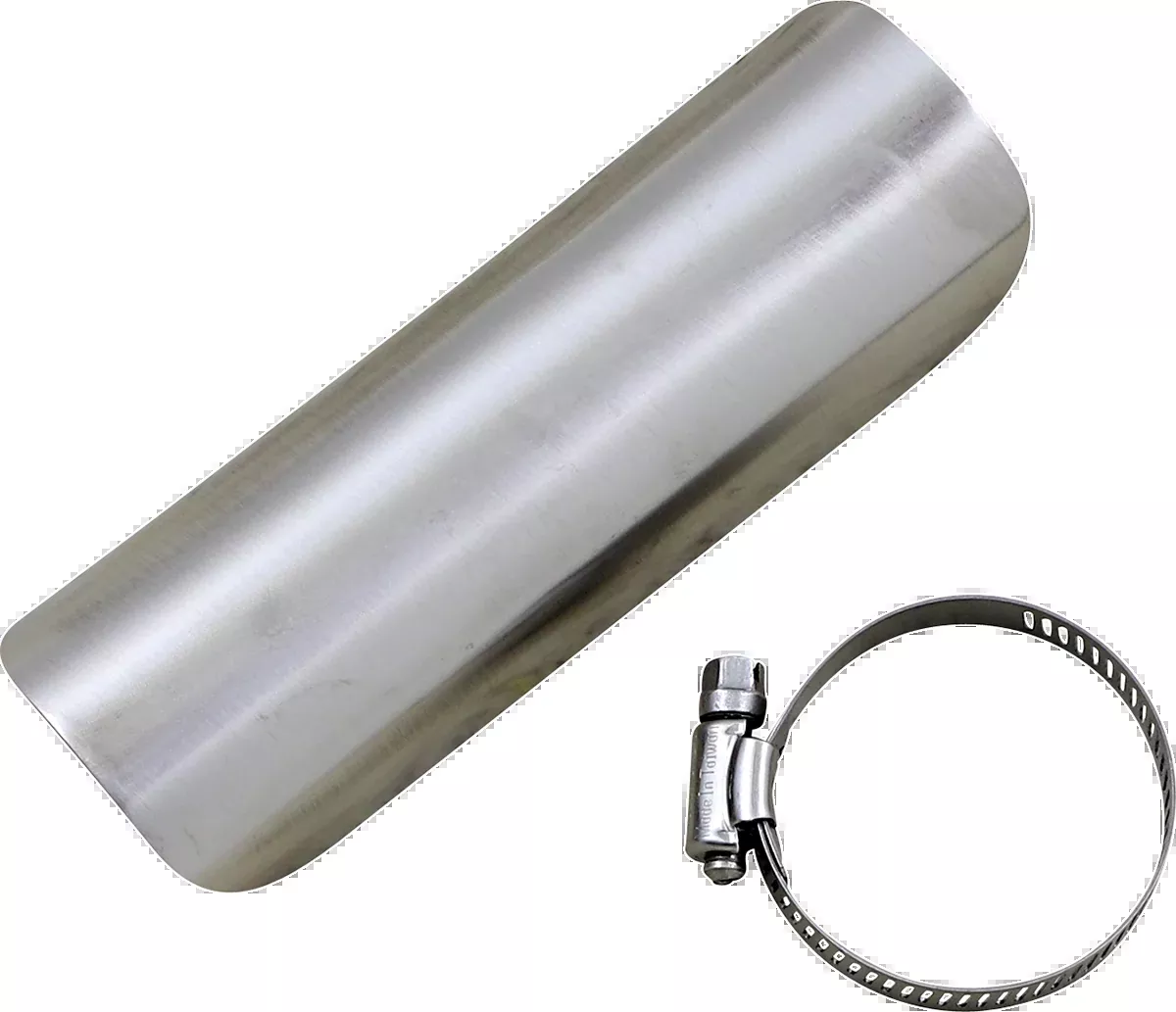 Bassani Partial Stainless Steel 5.5" x 2" Motorcycle Exhaust Heat Shield