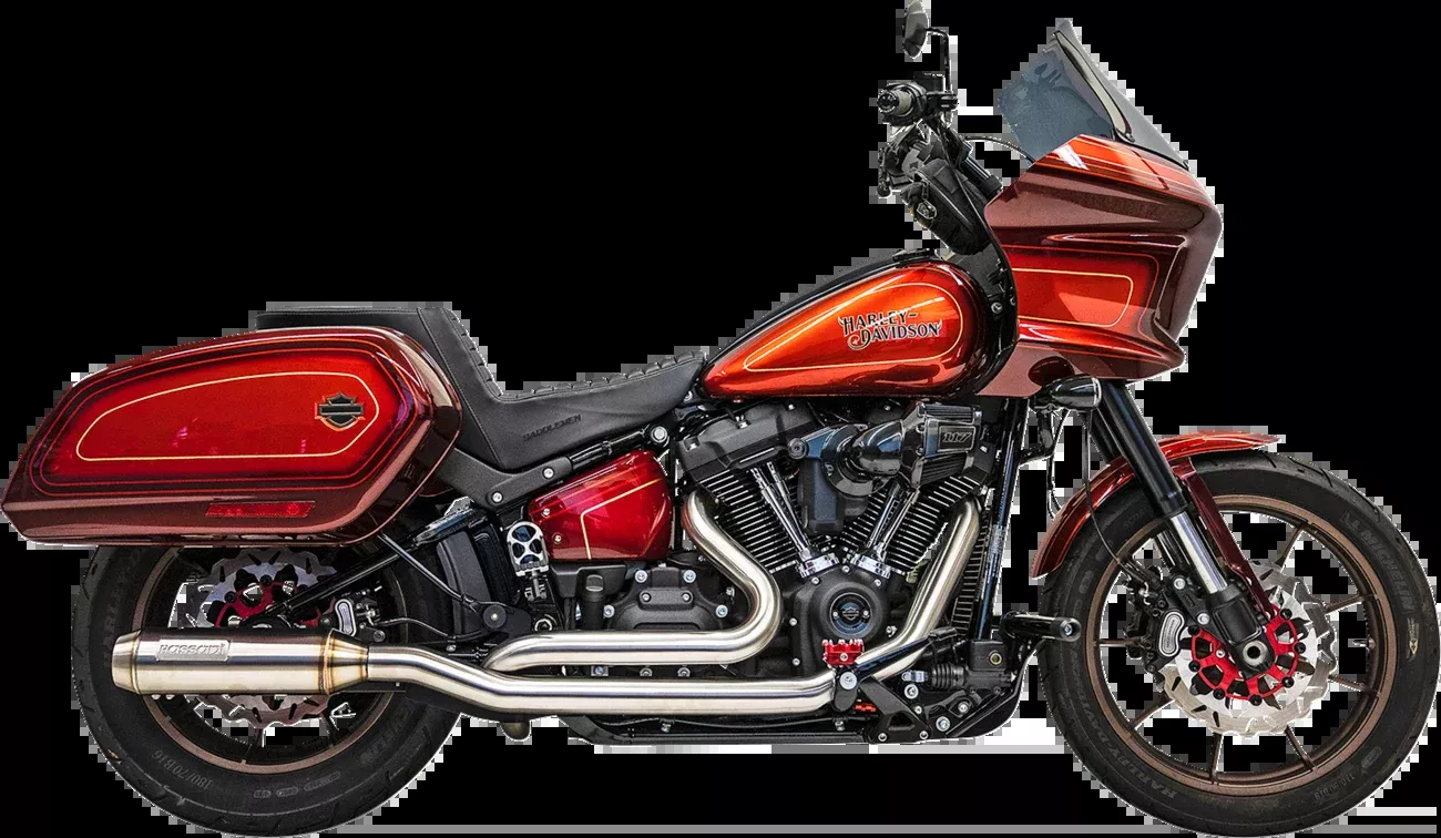 Bassani True Dual Exhaust System fits 2018-2023 Harley Softail FXLRST FXBB FXST