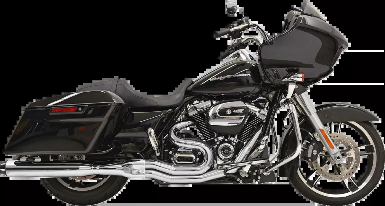 Bassani Xhaust 2-into-1 Exhaust System - 49-State - Chrome - 1F58RE