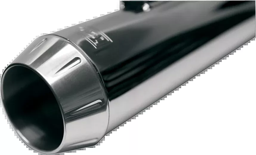 Bassani Xhaust End Cap - Polished - Megaphone - ENDCAP-LM