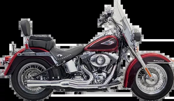 Bassani Xhaust Mega Power Exhaust – Chrome – Short – FXS/FLS