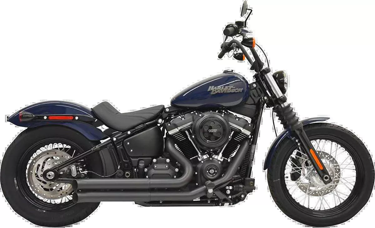Bassani Xhaust Pro Street Exhaust - Black - 1S35DB
