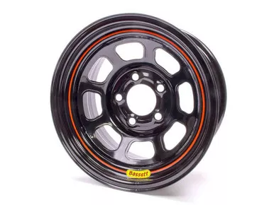 Bassett 15x8 5x4.5 Black Spun 58SF3