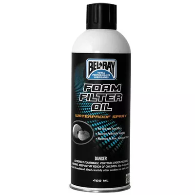Bel-Ray Aerosol Foam Filter Oil
