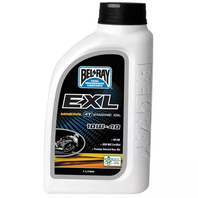 Bel-Ray EXL Mineral 4T Engine Oil 10W40