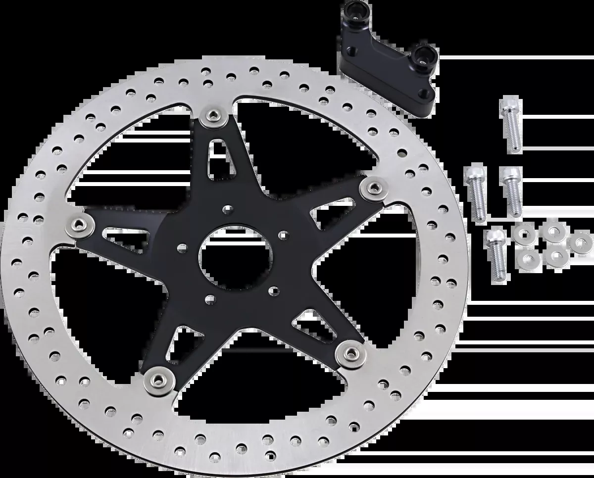 Big Brake Rotor - 14" - Front Left - Touring