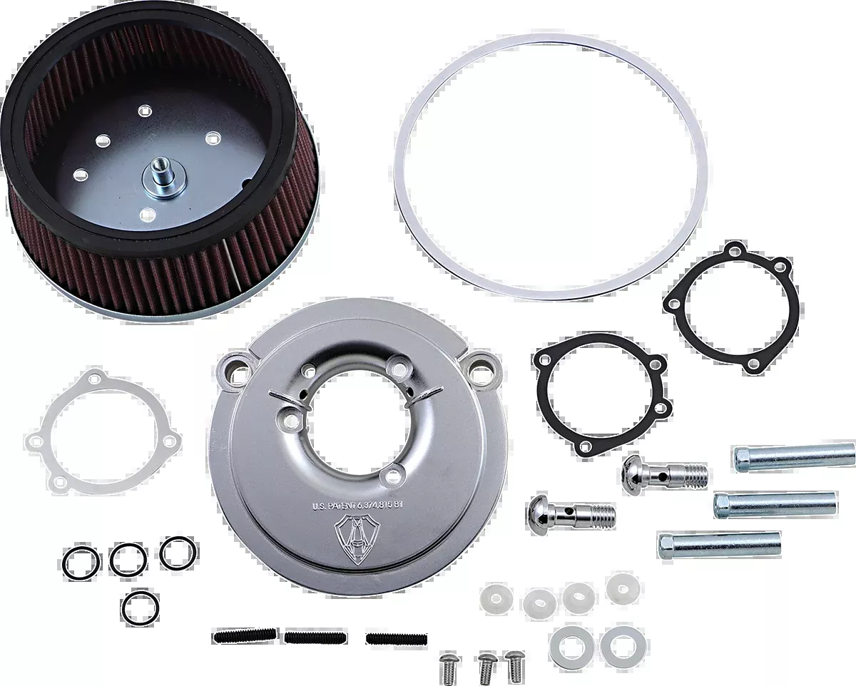 Big Sucker Air Cleaner Kit - Chrome - Stage I