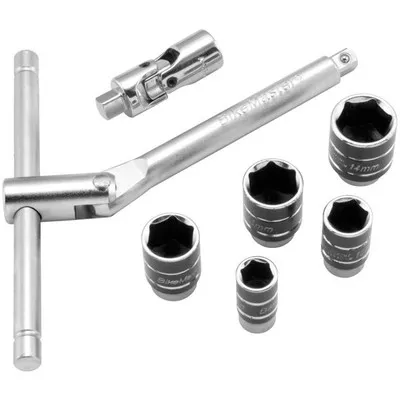 BikeMaster 1/4″ Compact Sliding and Folding T-Handle