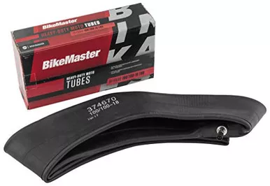 BikeMaster Heavy-Duty Motorcycle Tire Tubes - 100/100-18