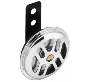 Biker's Choice 76477N Chrome 13dB 2.5" 2-1/2" Electric Horn Harley or Metric 12V