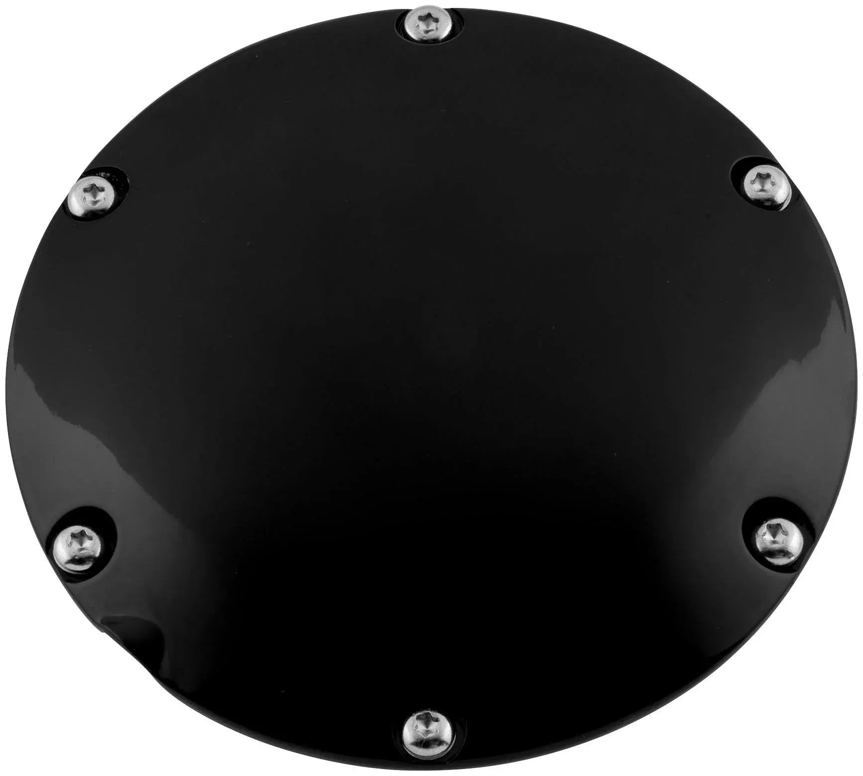 Bikers Choice Black Smooth Domed Derby Cover for Harley Sportster XL Model 04-17
