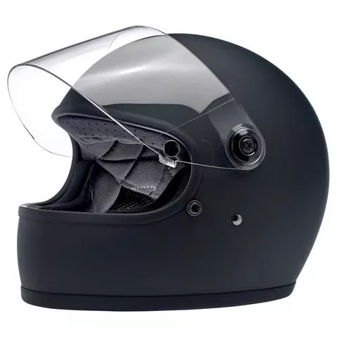 Biltwell Gringo S ECE Helmet (Flat Black) L & XL
