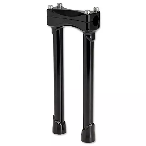 Biltwell Inc. Murdock Black 12" Risers for 1" Bars MR-012-HD-BK
