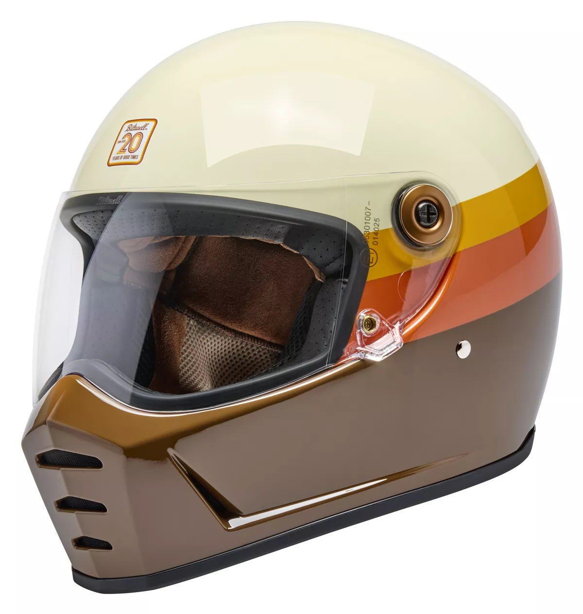 Biltwell Lane Splitter 20th Anniversary Helmet