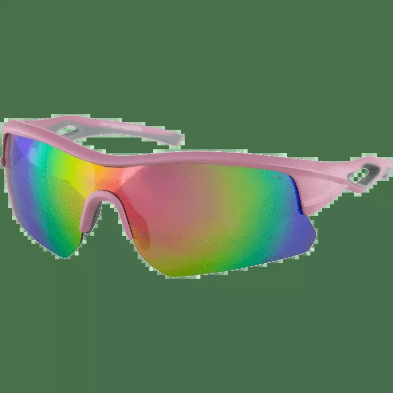 Bobster Dash Sunglass Matte Pink Smoked Pink Revo Lens
