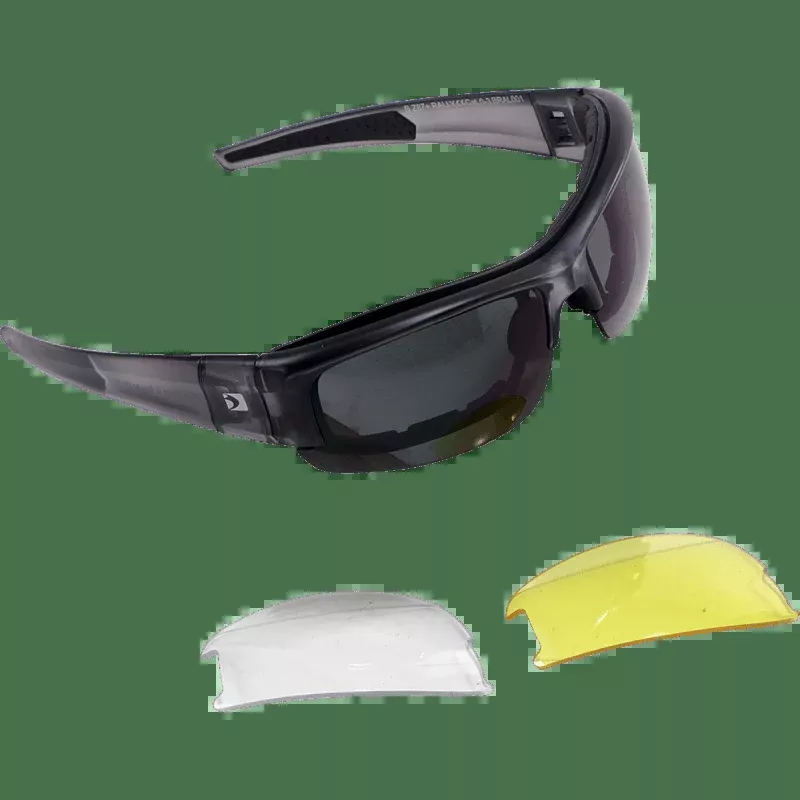 Bobster Rally Convertible Interchangeable Lenses Smoked