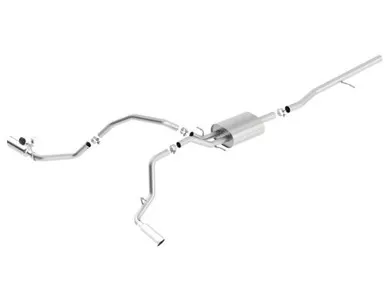BORLA 140545 S-Type Cat-Back Exhaust System with Split Side Exit