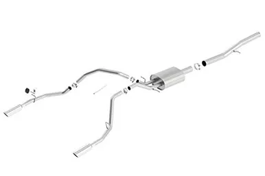 Borla 140571 Cat-Back Exhaust S-Type 14-18 Fits Chevy Silverado/Fits Gmc Sierra