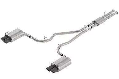 Borla 140821BC ATAK Cat-Back Exhaust System 2.25 in. Pipe 4 in. Tip
