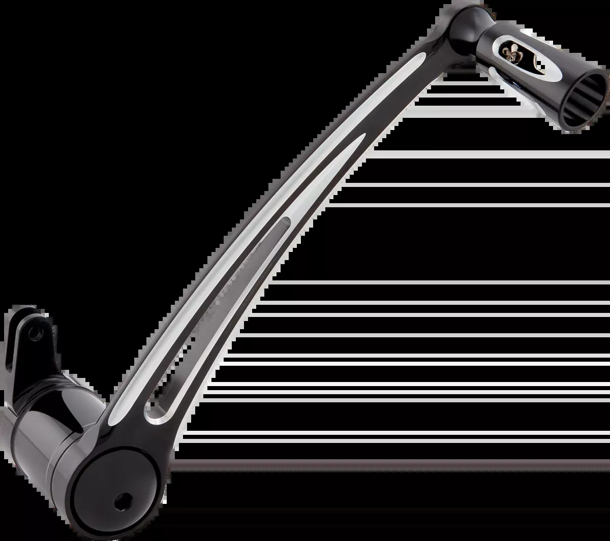Brake Arm - Deep Cut - Black - '08-'13 FLT