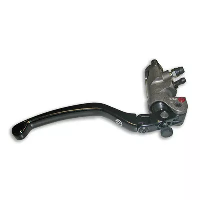 Brembo 19mmx16mm Billet CNC Race Radial Brake Master Cylinder w/ Folding Lever