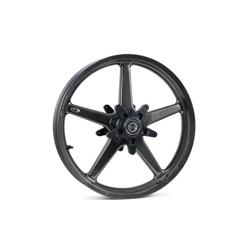 BST Twin Tek 19" x 3.5" Carbon Fiber Front Wheel Spoke Mounted Rotors for 2024-2025 Harley Touring