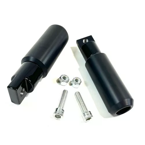 Bung King Passenger Peg Sliders for Harley Sportster