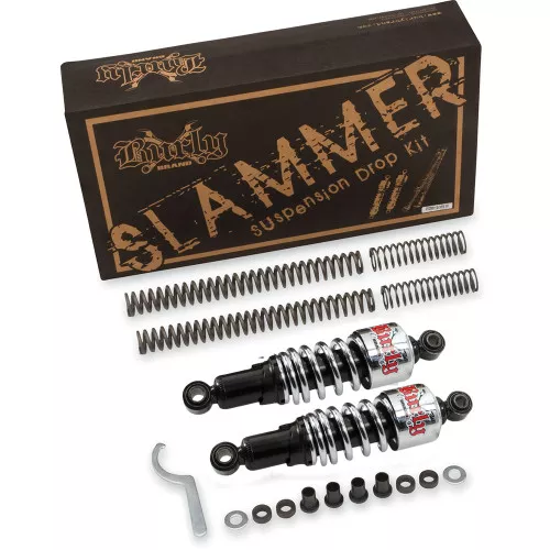 Burly Chrome Slammer Lowering Kit for 2006-2017 Harley Dyna