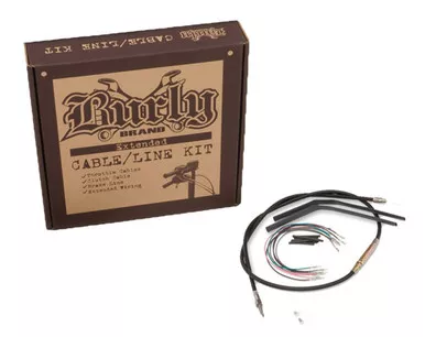 Burly Control Kit for 13" Bars for Harley Davidson FLH W/ABS 08-11 (B30-1048)