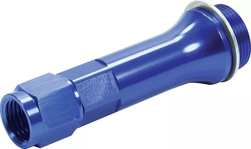 Carb Fitting w/washer 7/8-20 to -6 Female Blue ALL50890