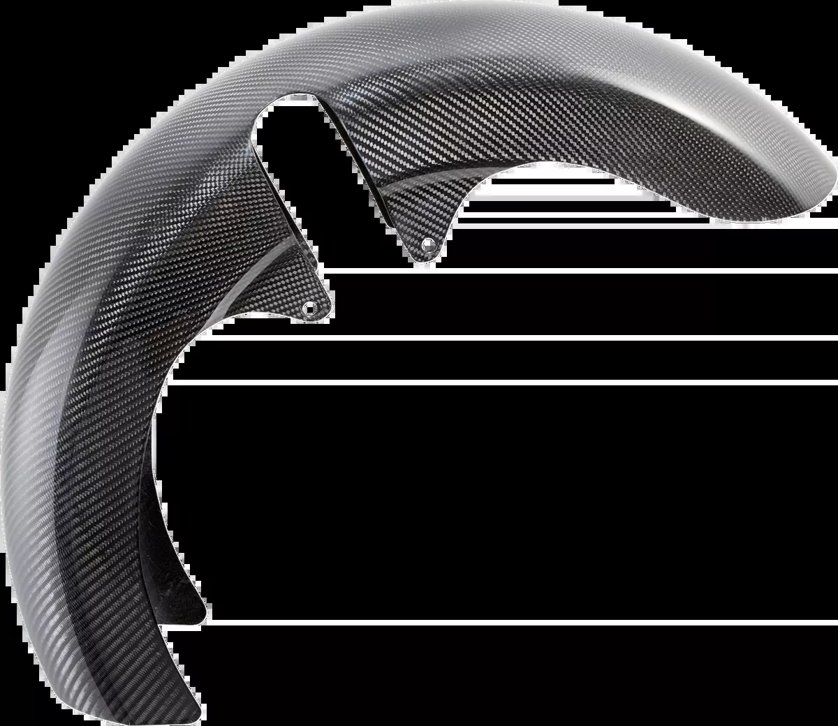 Carbon Fiber Front Fender - Wrapper - 18"