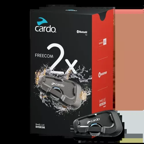 CARDO FREECOM 2X BLUETOOTH HEADSET SINGLE