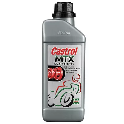 Castrol MTX Synthetic Gear Oil 2-Stroke/4-Stroke SAE 80/85 WT 1 Liter