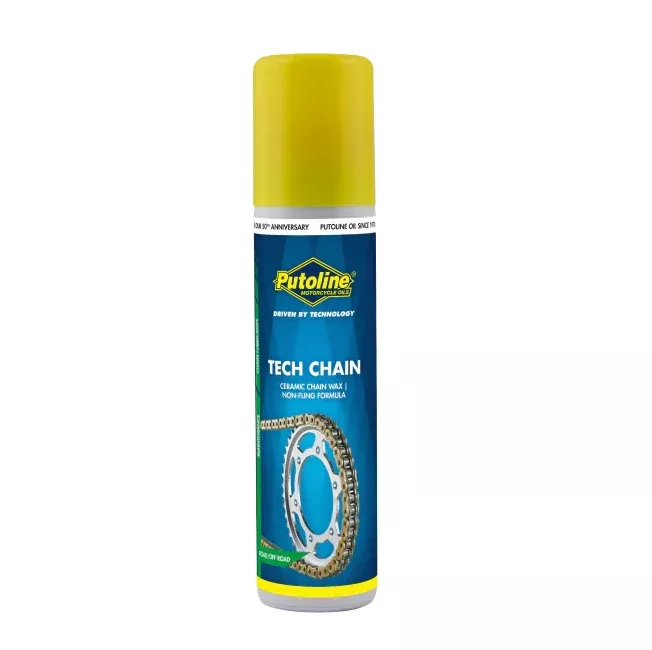 CHAIN LUBE TECH 75ml, PUTOLINE TECH/CHAIN-100, BOX-12 TECH/CHAIN-100
