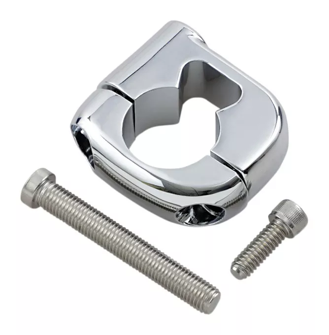 Chris Products 1″ Handlebar Turn Signal Clamp For Harley