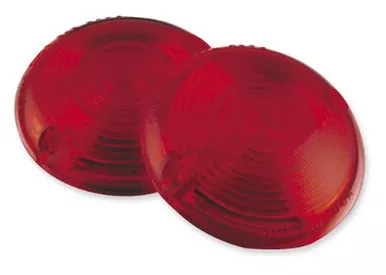 Chris Products DHD3R Red Replacement Lens for 1963-1985 Harley Davidson FL