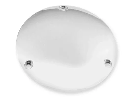 Chrome Smooth Domed 3 Hole Derby Cover for Harley Shovelhead Evolution Big Twin 70-98