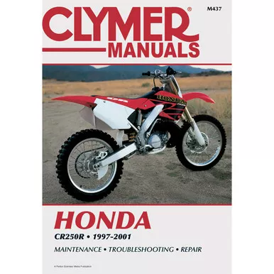 Clymer M437 Service Shop Repair Manual Honda CR250 1997-2001