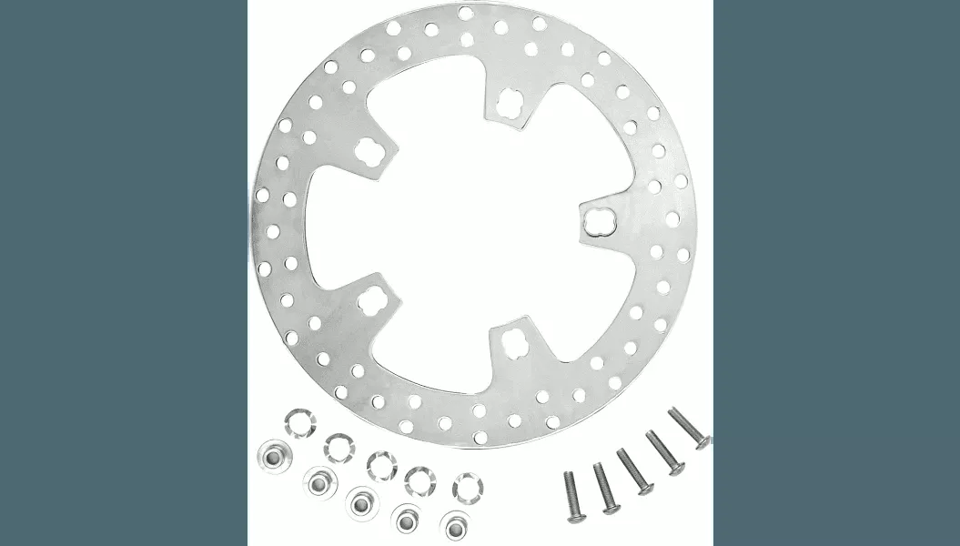 Coastal Moto 11.8" Front Brake Rotor for '00-07 Harley Davidson Touring - Stainless